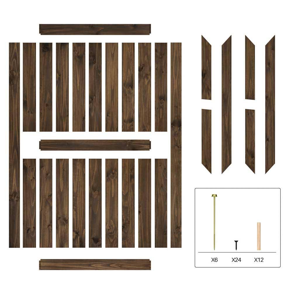 Barn Door Lower Espresso M332