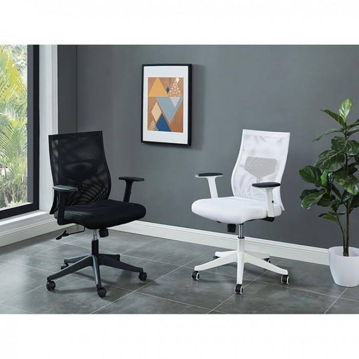 White Office Chair Y310