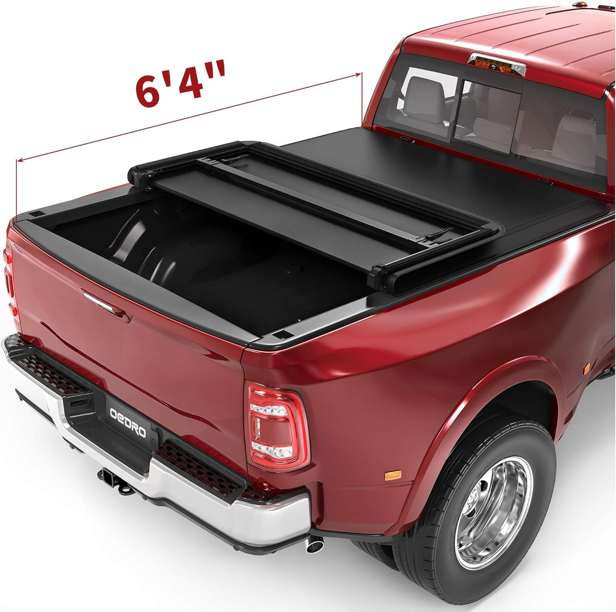 Soft Roll Up Truck Bed Tonneau Cover for 8 Ft Bed W4253