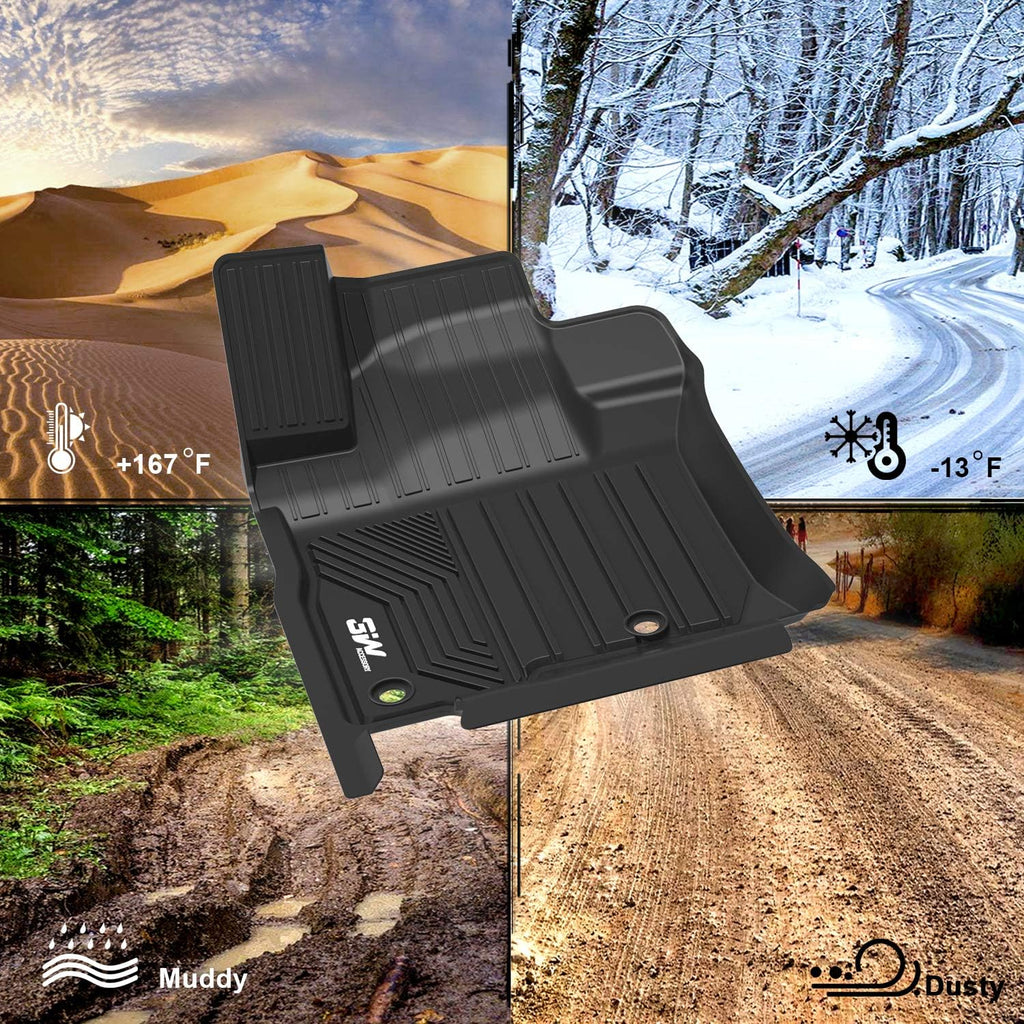 TPE All Weather Custom Fit Floor Liner Black Y30910