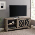 Grey Wash 58 Inch Wood TV Stand G23331