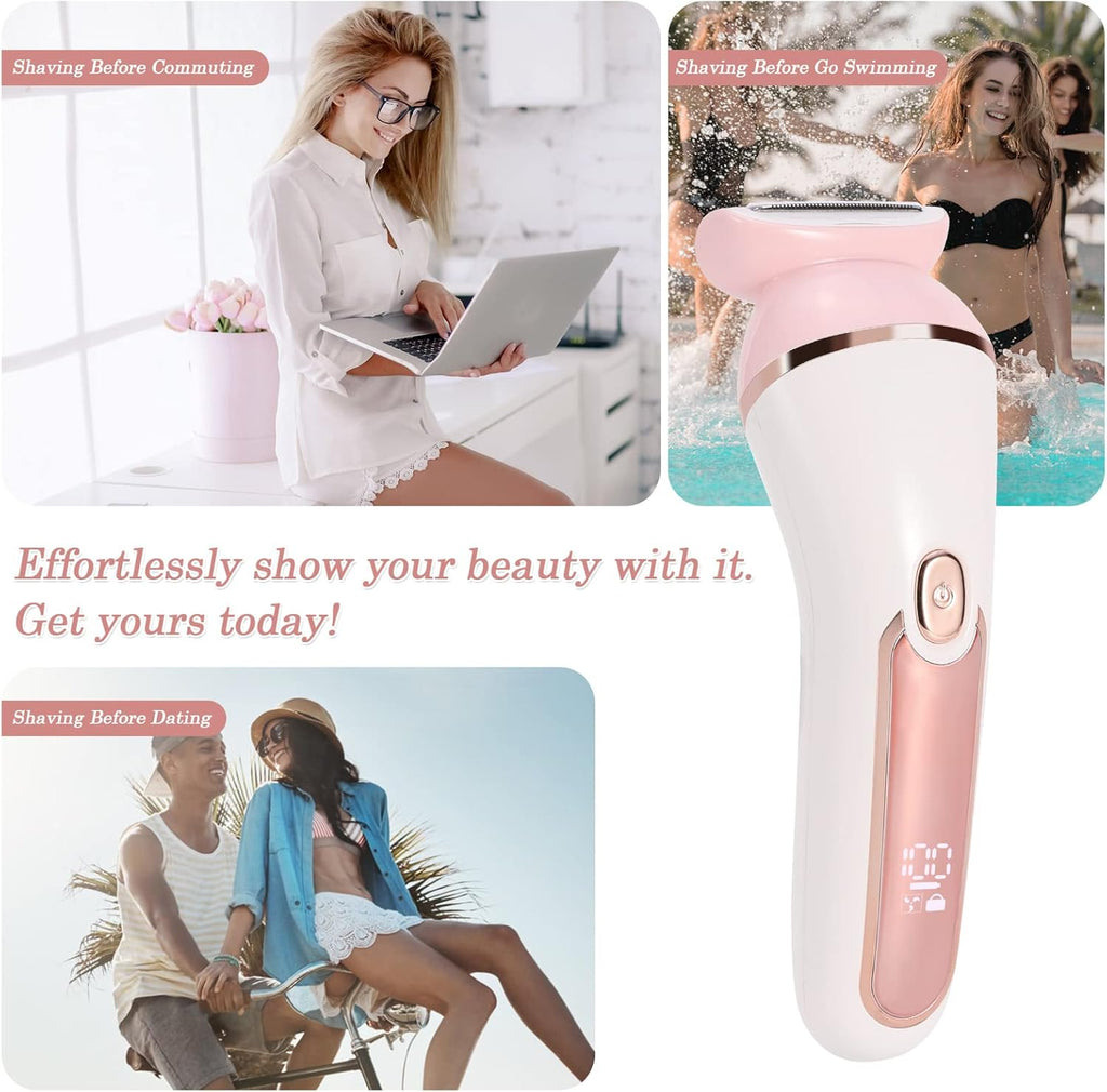 2-in-1 Rechargeable Electric Shaver for Women Z51092