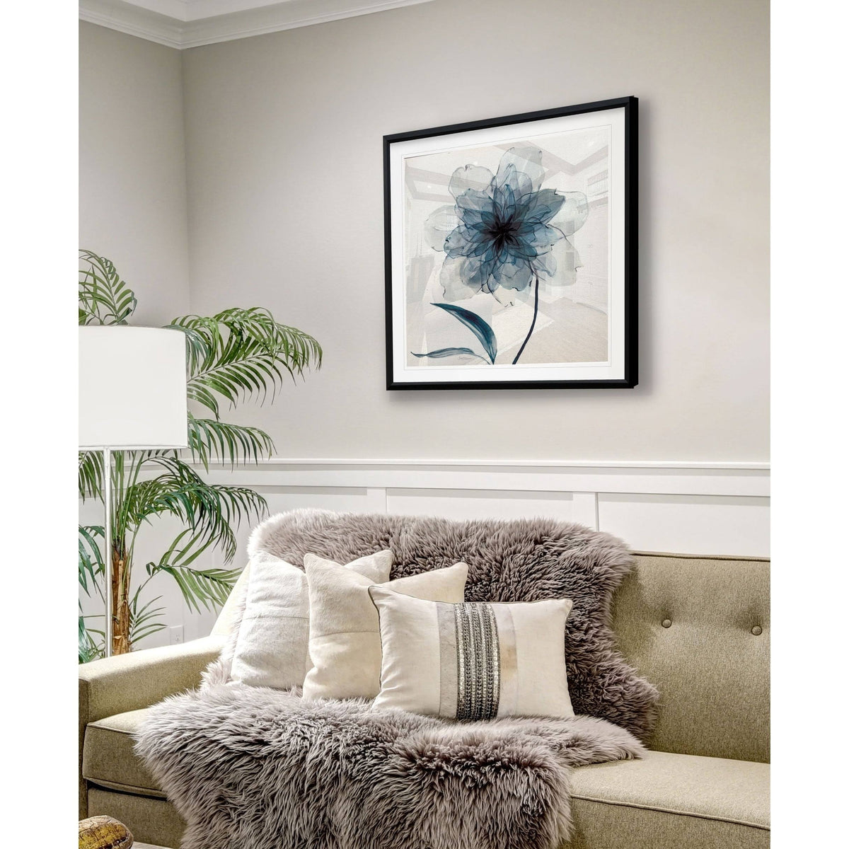 Framed Giclee Print 26x26 T73371