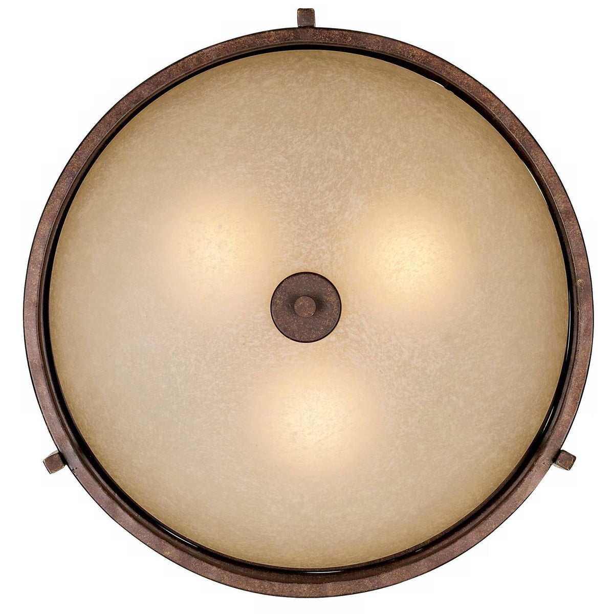 18x22 Wide Scavo Glass Ceiling Light Z7680