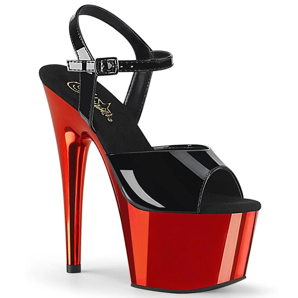 Black/Red Chrome 14 O138