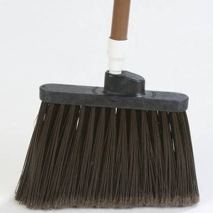 Black Medium Duty Angle Broom with Flare O83414