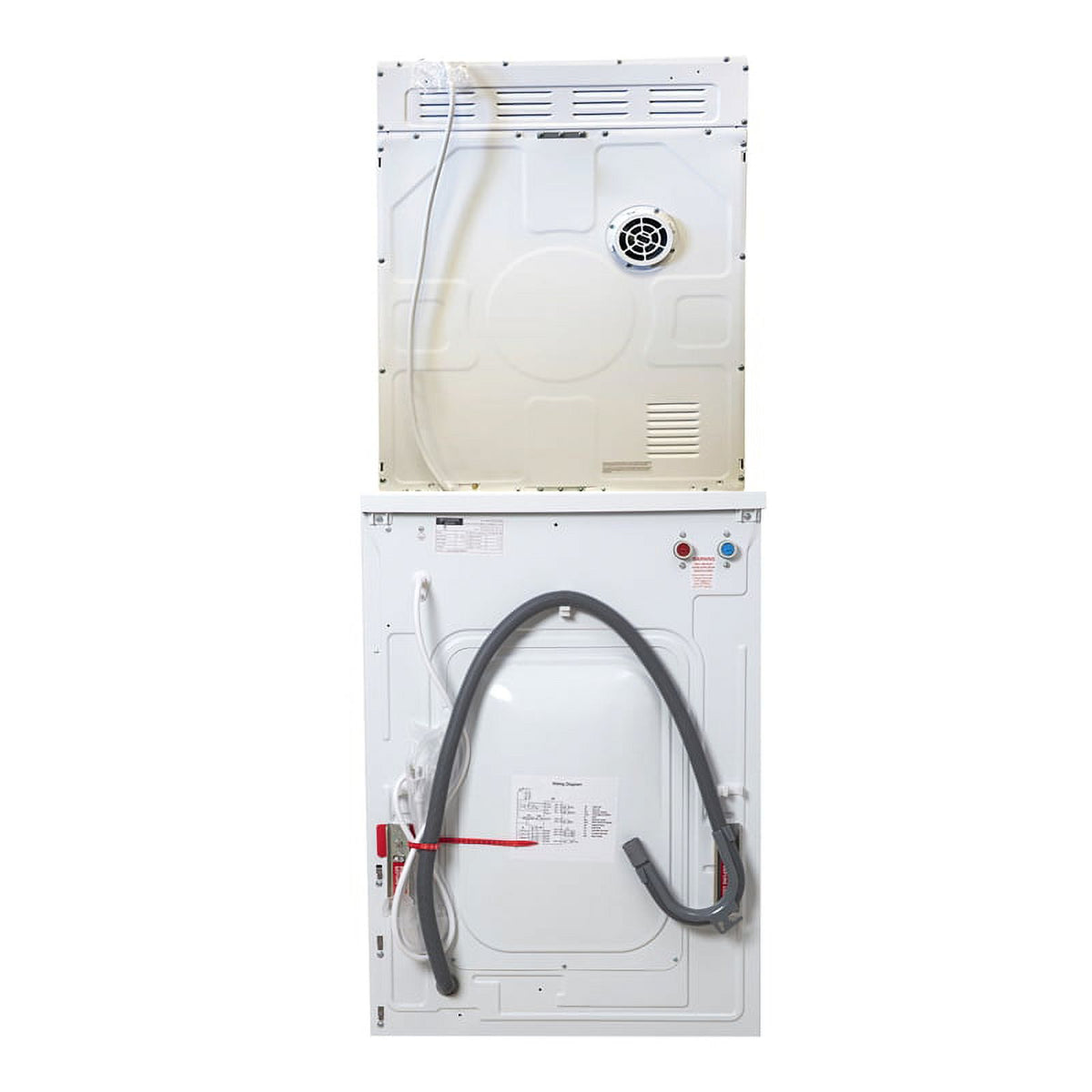 Compact 110V Vented Washer and Dryer Set Q5099