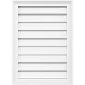 PVC Gable Vent with Brickm Z37451
