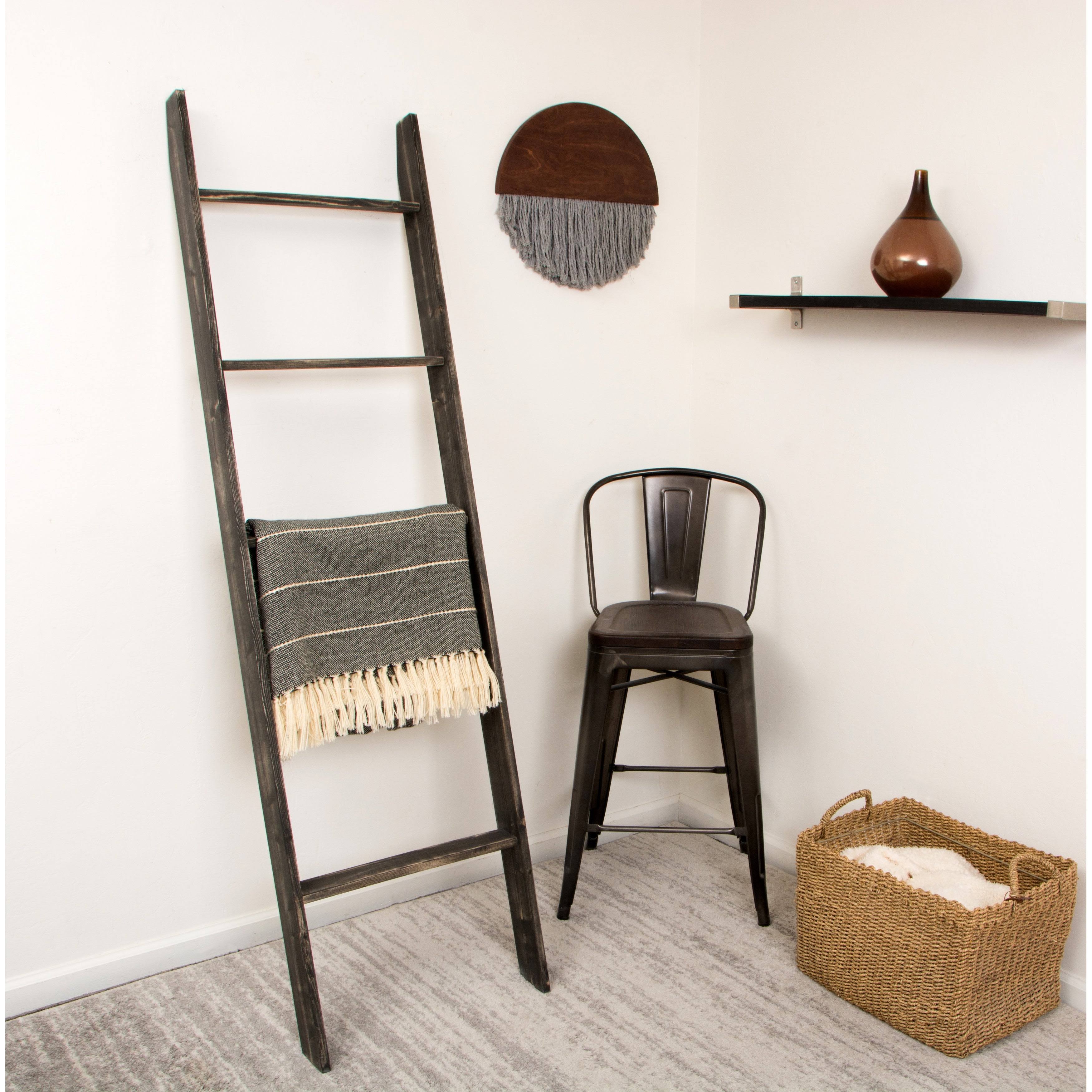Worn Black Ladder R63297