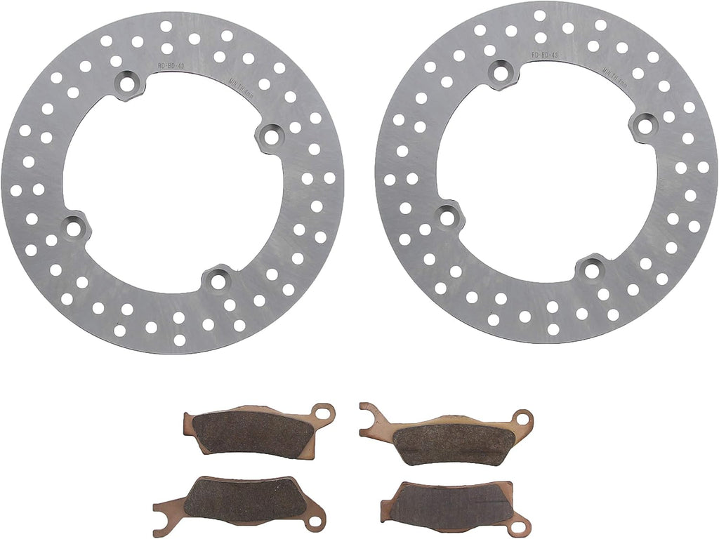 Front Brake Rotors Discs and Brake Pads O62792