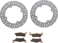 Front Brake Rotors Discs and Brake Pads O62792