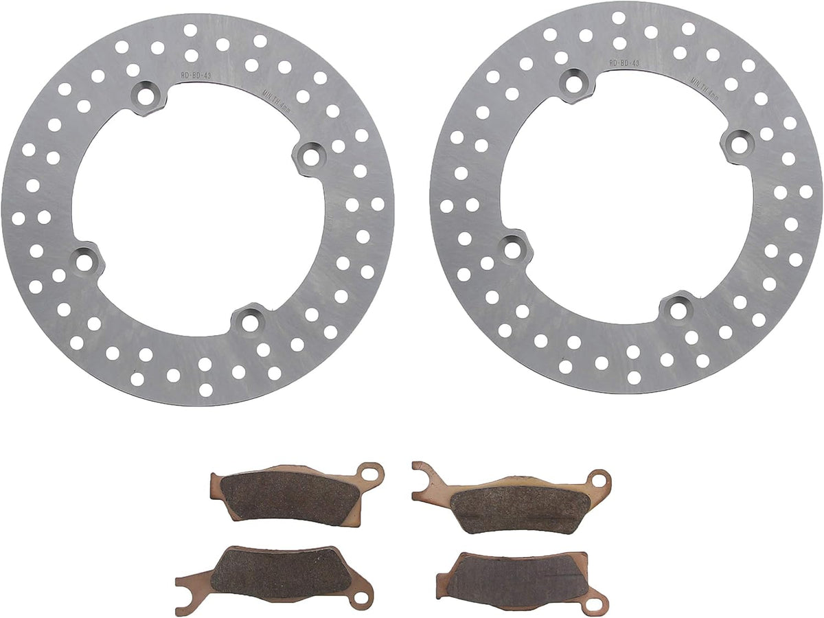 Front Brake Rotors Discs and Brake Pads O62792
