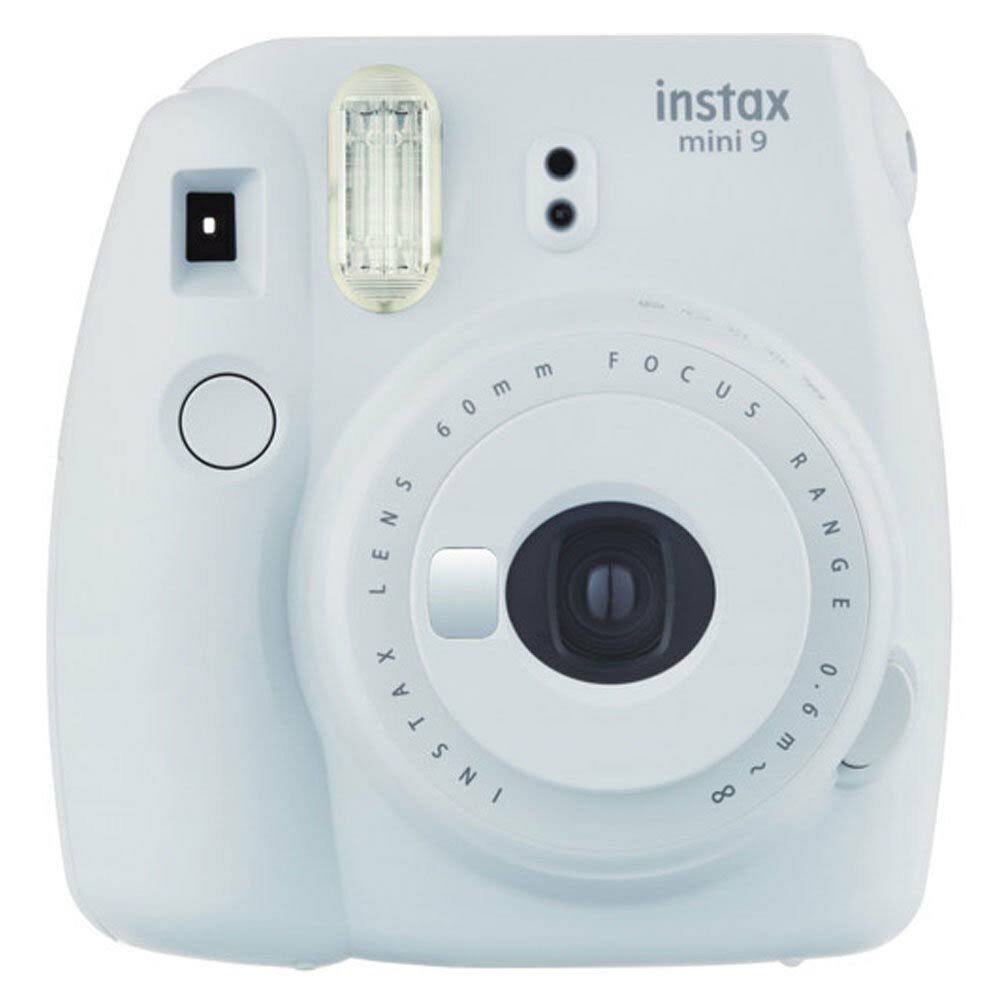 Smokey White Instant Film Camera with Twin Pack 60 Shots and Hard Case A455124