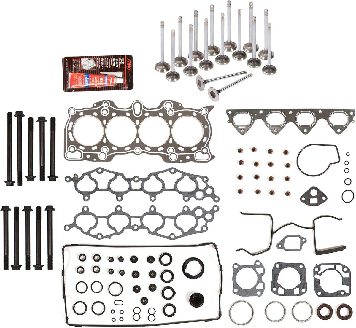 Head Gasket Set Intake Exhaust Valves G1205