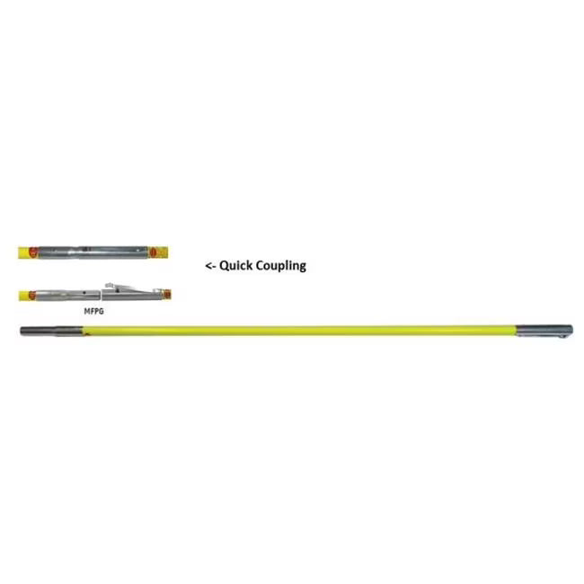 24 ft. Reinforced Fiberglass Pole Quick Coupling D67775