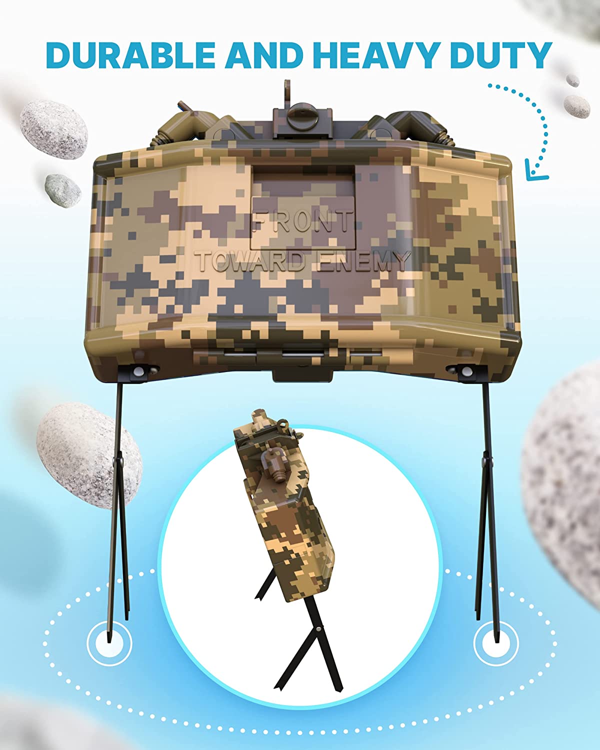 Brown Plastic Claymore Toy, 1 Pack E4049