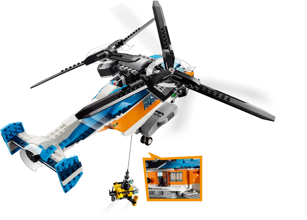 Twin-Rotor Helicopter X3185