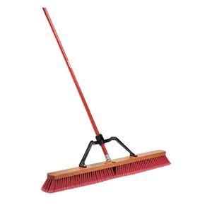 36 in. Push Broom with Handle and Brace O242