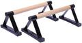 Pack of 2 Wooden Pushup Stands Bars for Yoga and Gymnastic Training J601337