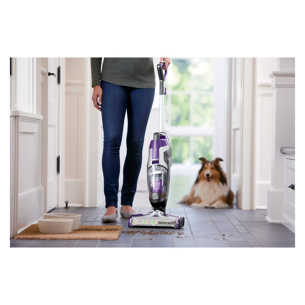 Upright Floor Cleaner with Pleated Filter A74032