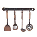 5pcs 1:12 Dolls House Miniature Metal Kitchenware Kitchen Accessories U954