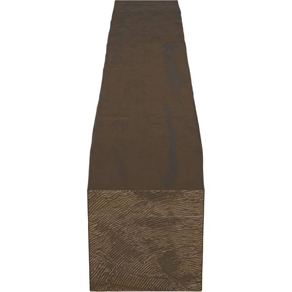 Burnished Mahogany Faux Wood Fireplace Mantel O58270
