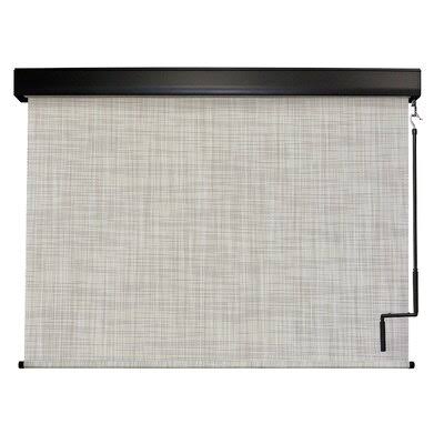 Heavy Duty Semi-Sheer Outdoor Roller Shade L395