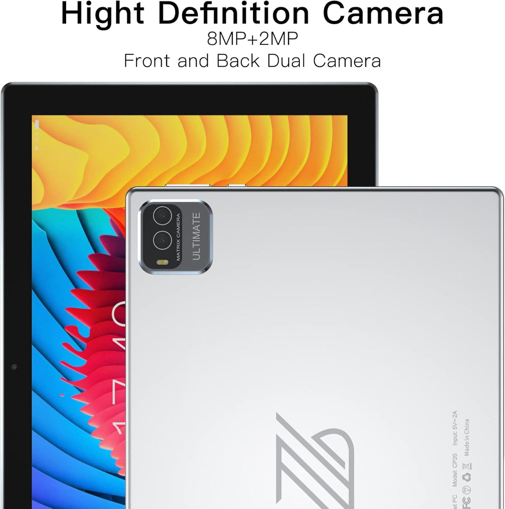 10 inch Android 11 Tablet, 3GB RAM 32GB ROM, 10.1 IPS HD Touch Screen F375075