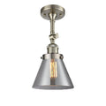 Large Cone-1 Light Semi-Flush Mount B7793