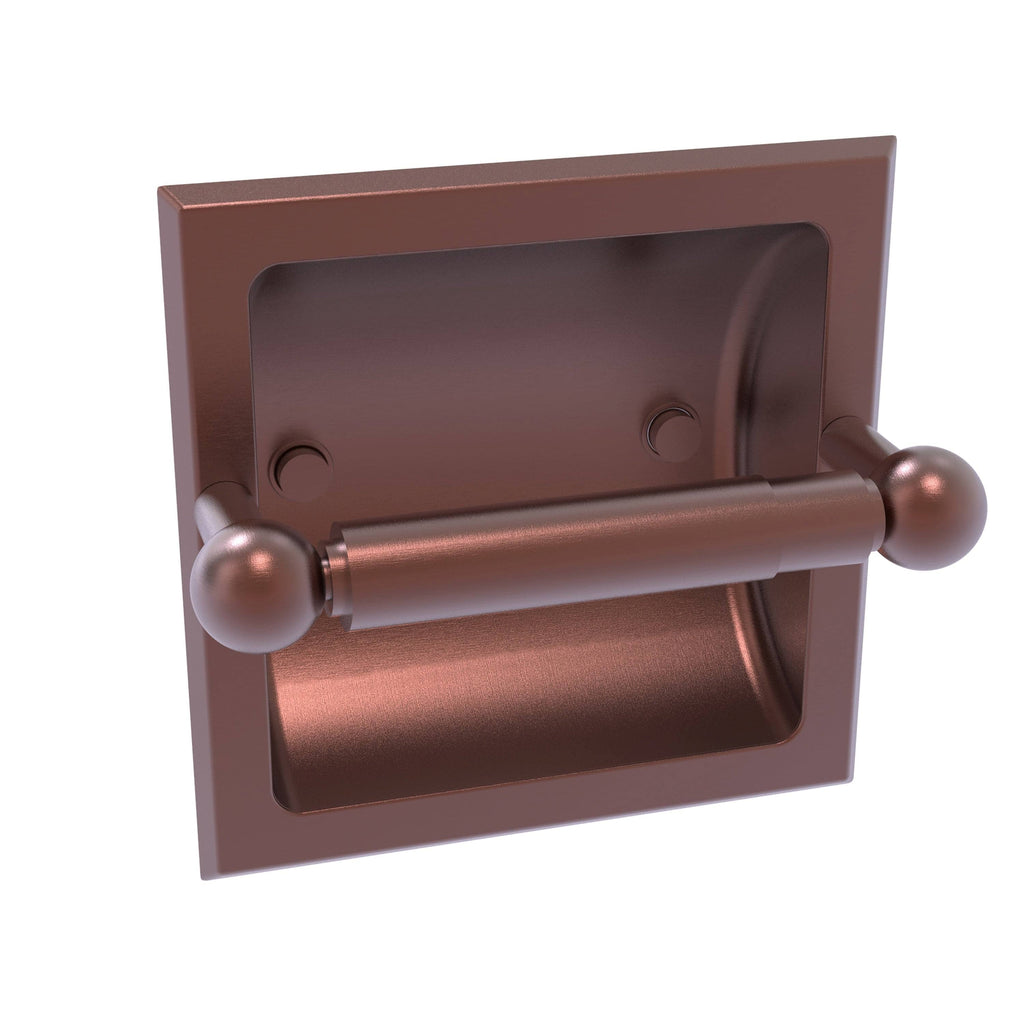Recessed Toilet Paper Holder Satin Brass D888661