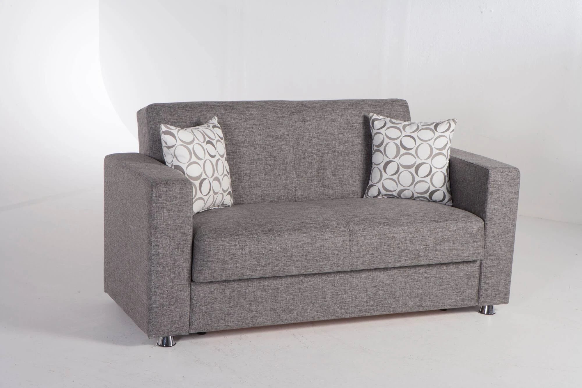Gray Loveseat L759043
