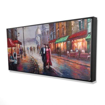 Framed Print on Canvas U6332
