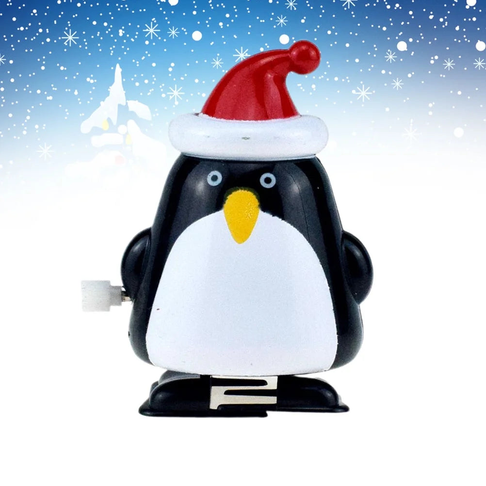 Christmas Clockwork Toy Penguin Wind Up Toys U7604