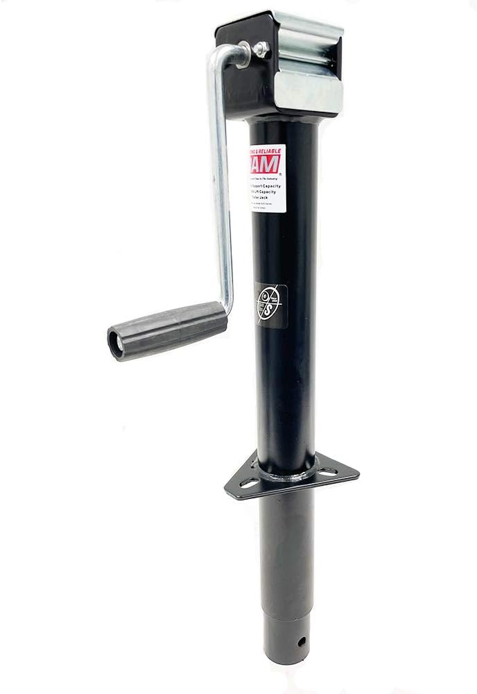 A-Frame Trailer Jack with Zinc Round Tube Foot Plate C7569