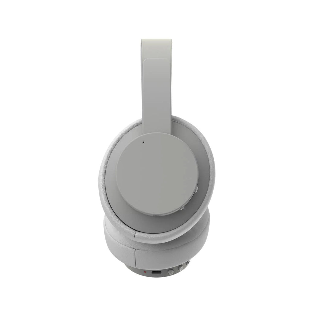 Moonwalk Silver Bluetooth Over Ear Headphones S5009