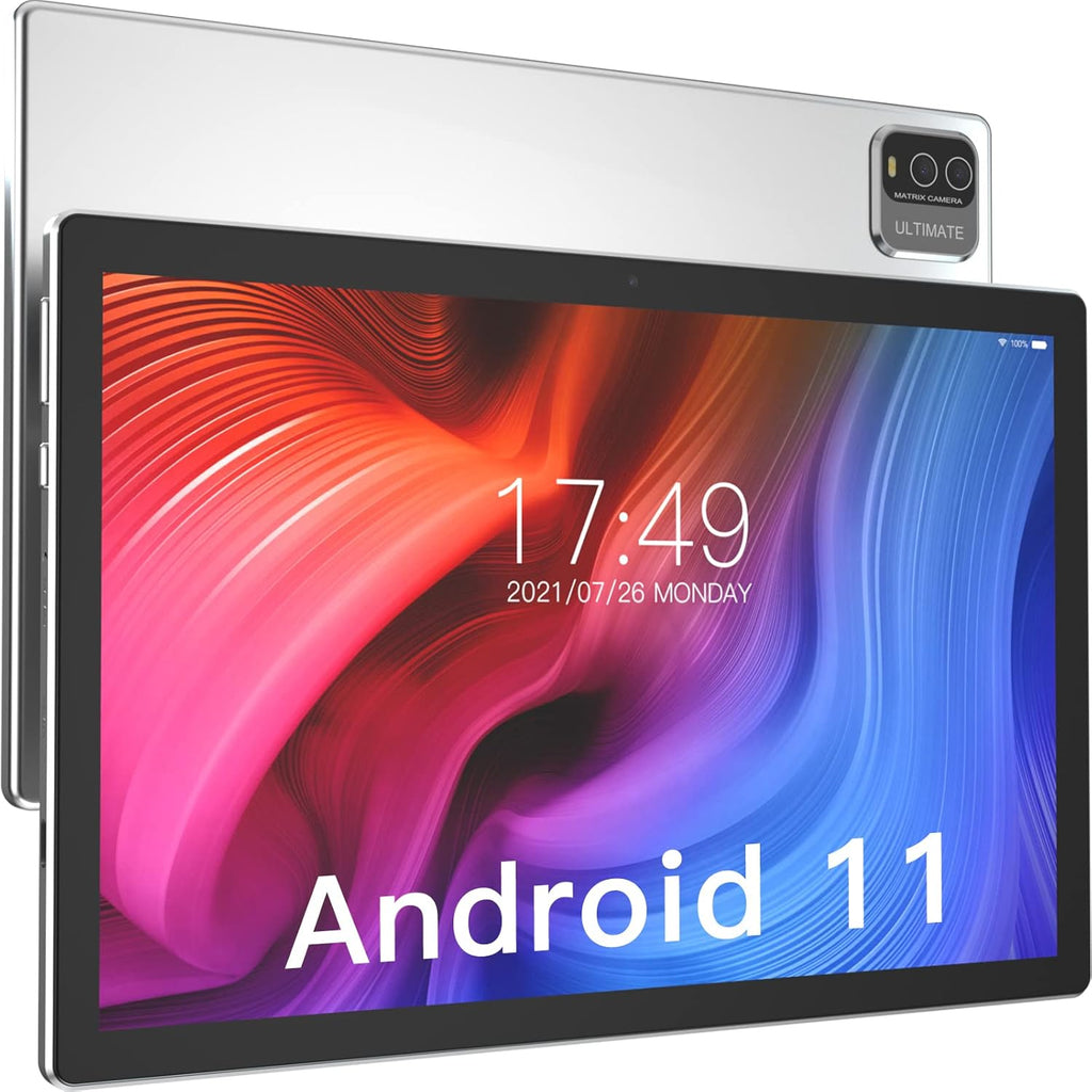 10 inch Android 11 Tablet, 3GB RAM 32GB ROM, 10.1 IPS HD Touch Screen F375075