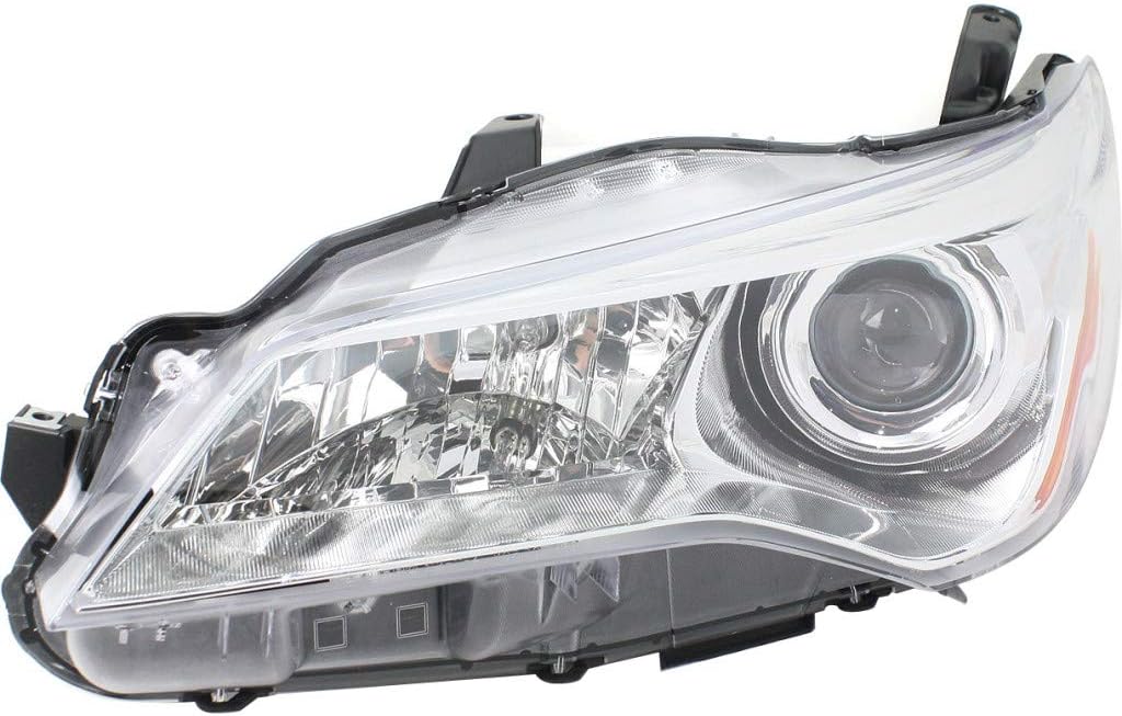 Headlight Assembly for Toyota Camry 2015 2016 2017 Passenger Side Chrome T694267
