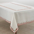 Candy Cane Design Holiday Christmas Tablecloth N5138
