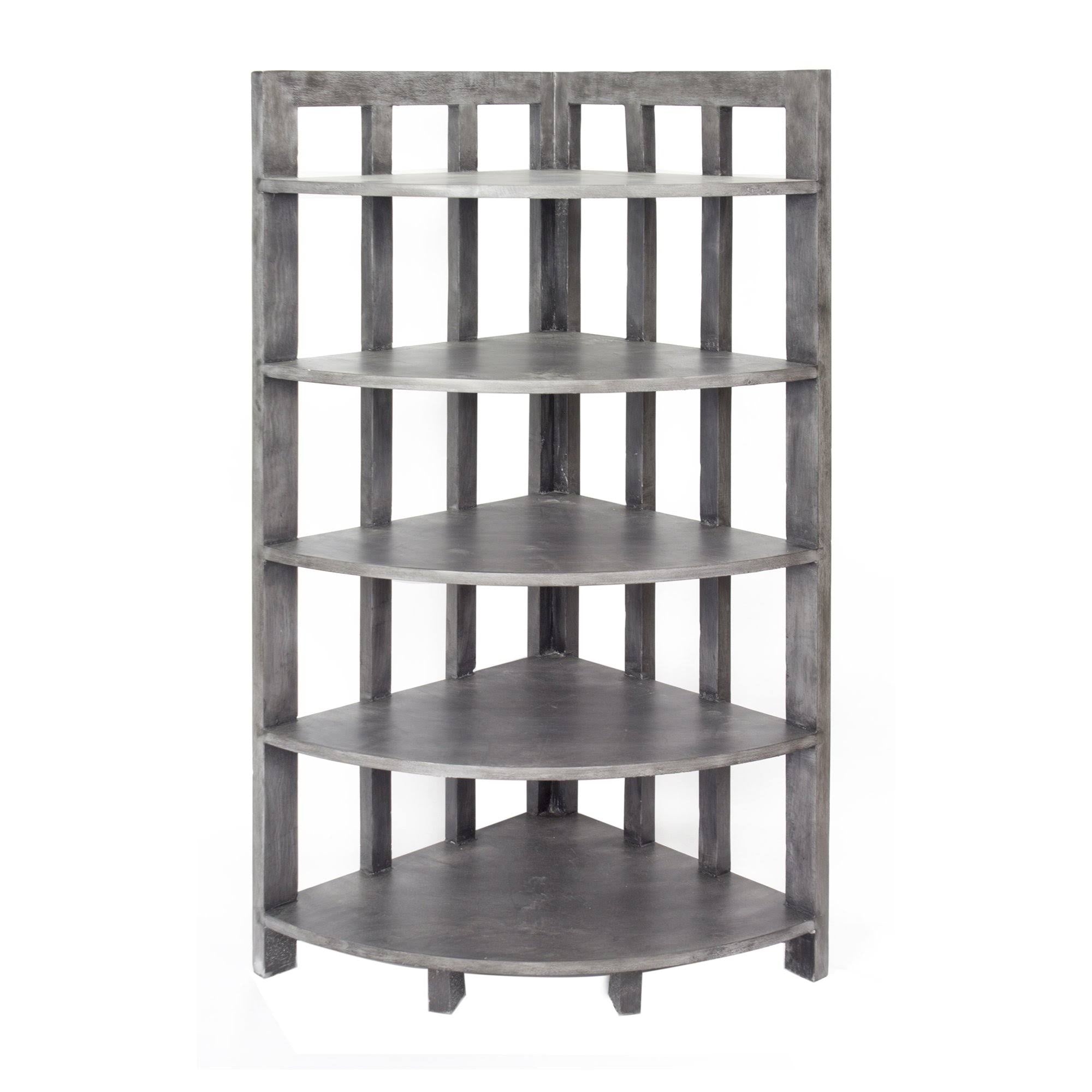 Brown Wood MDF Storage Cabinet with 4 Baskets S29652