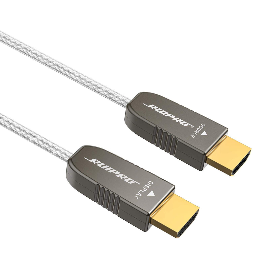 HDMI Ultra Thin Fiber Optic Cable 80ft 4K 60Hz HDMI 2.0b High Speed 18Gbps H374