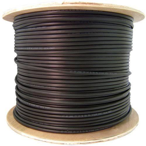 1000ft Black Outdoor Multimode Fiber Optic Cable Z153