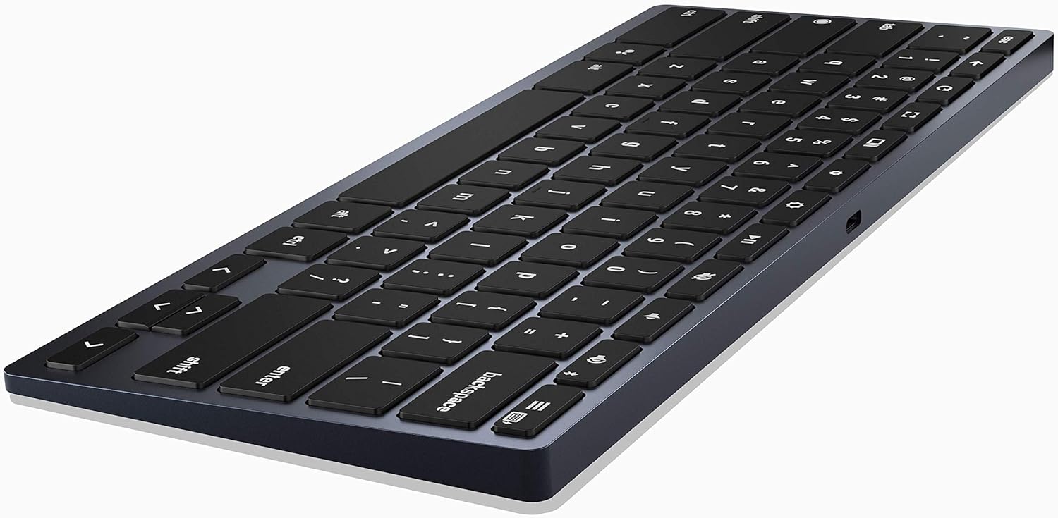 Wireless Bluetooth/USB Wired Desktop Keyboard for Chrome OS V5425