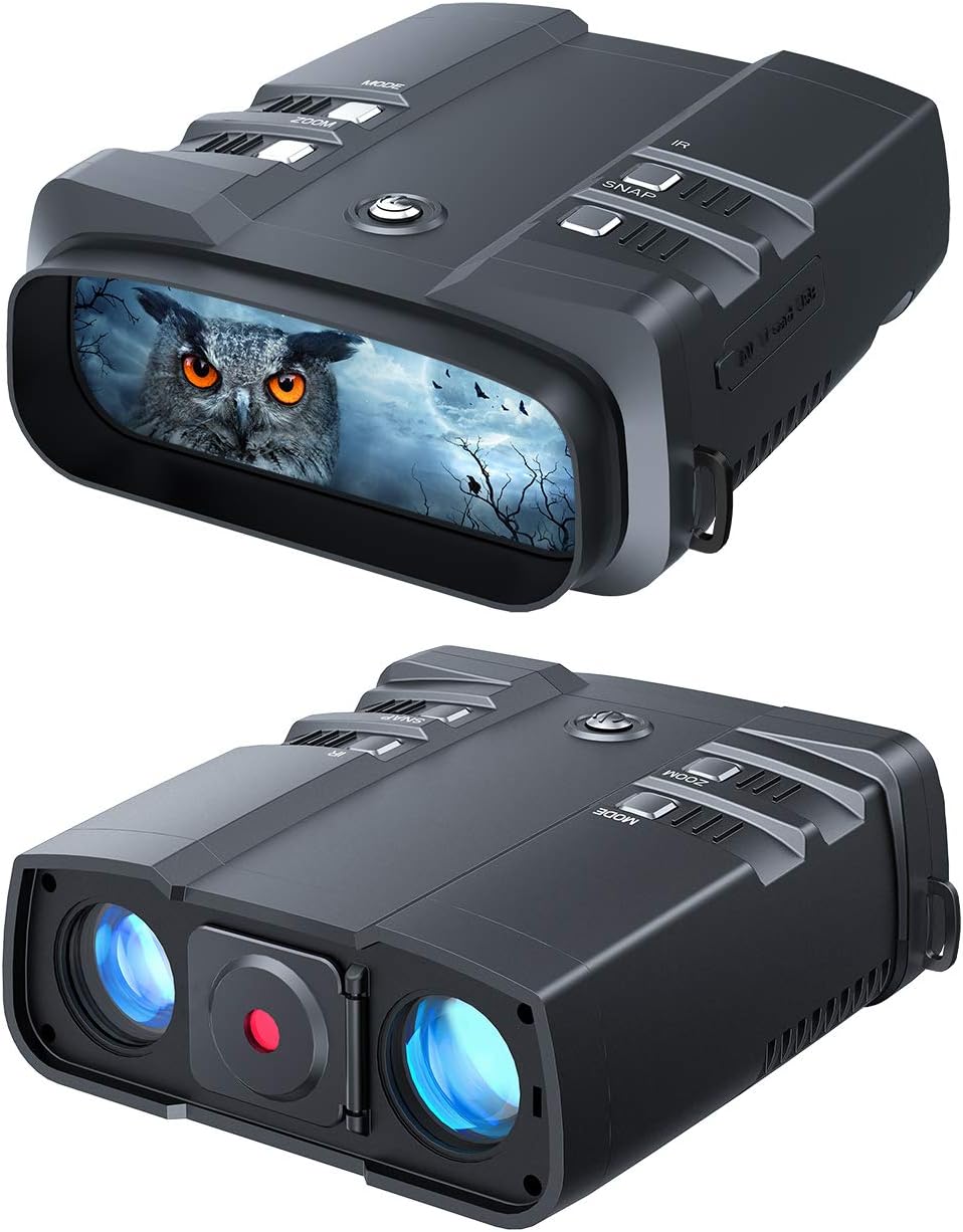 1080p Full HD Night Vision Binoculars with 64GB Micro SD Card X623