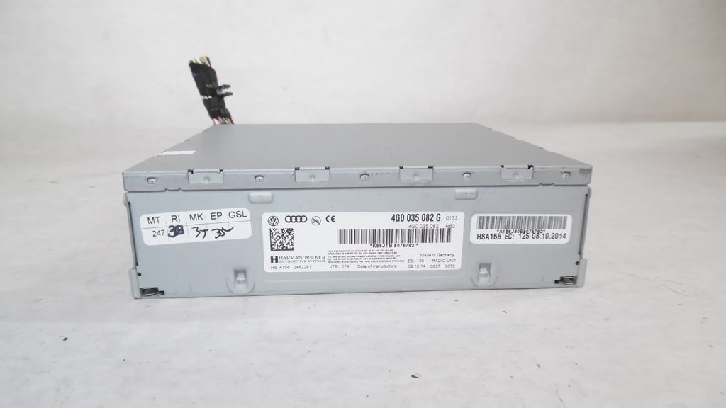 2009-2016 Audi Q5 Radio Media Receiver Trunk Mounted OEM S420