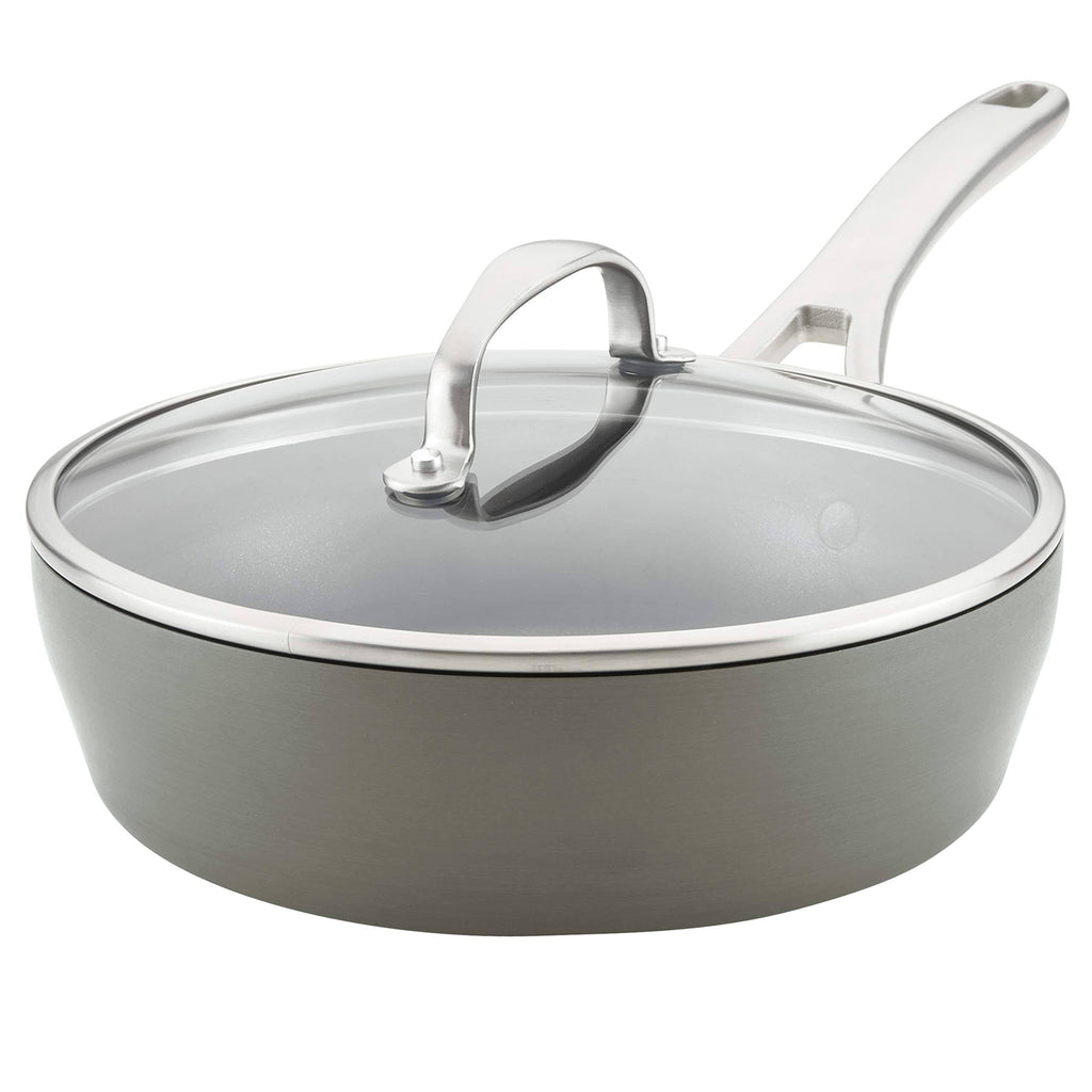 Hard-Anodized Nonstick 3-Qt. Saute Pan E404964