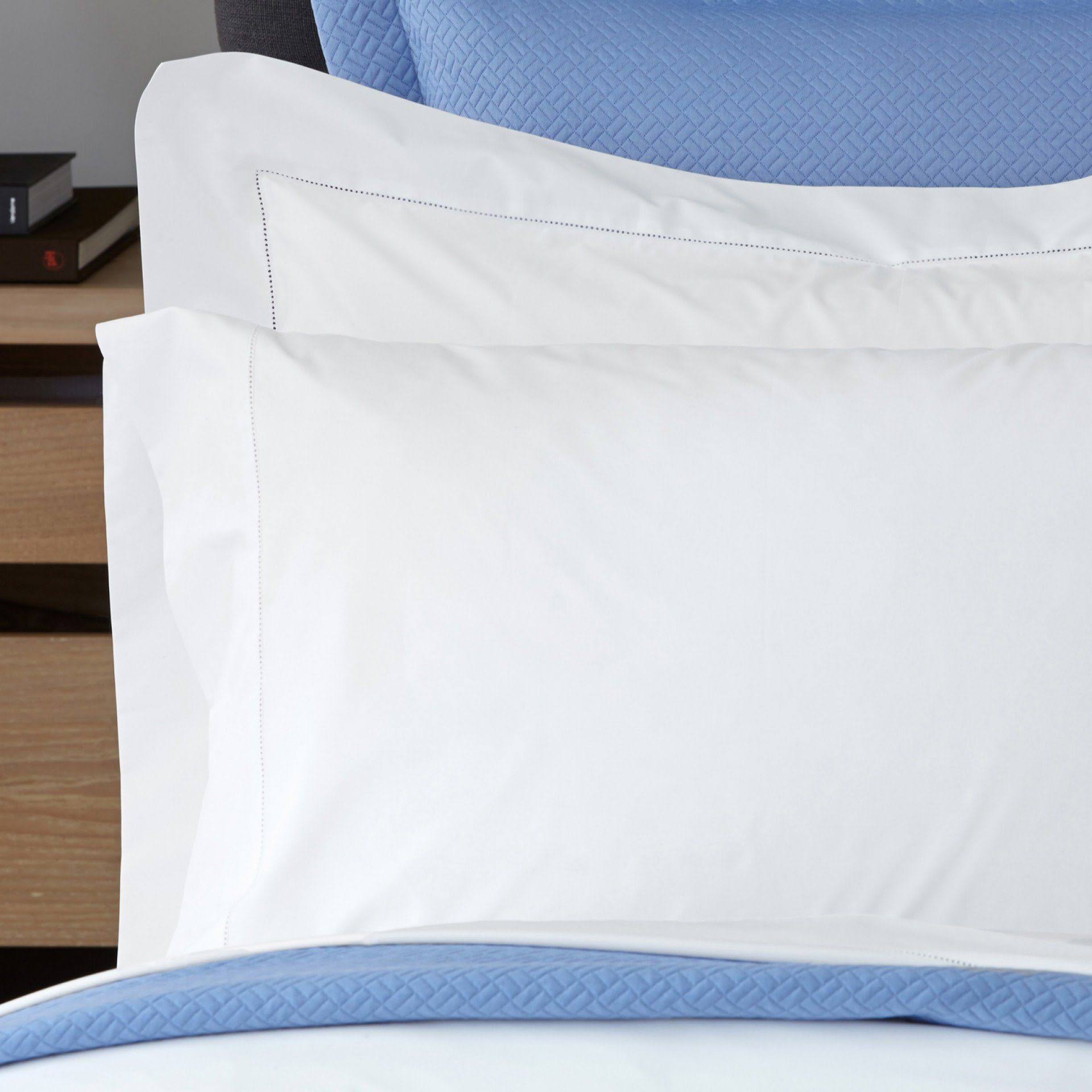 King White Percale Flat Sheet M666