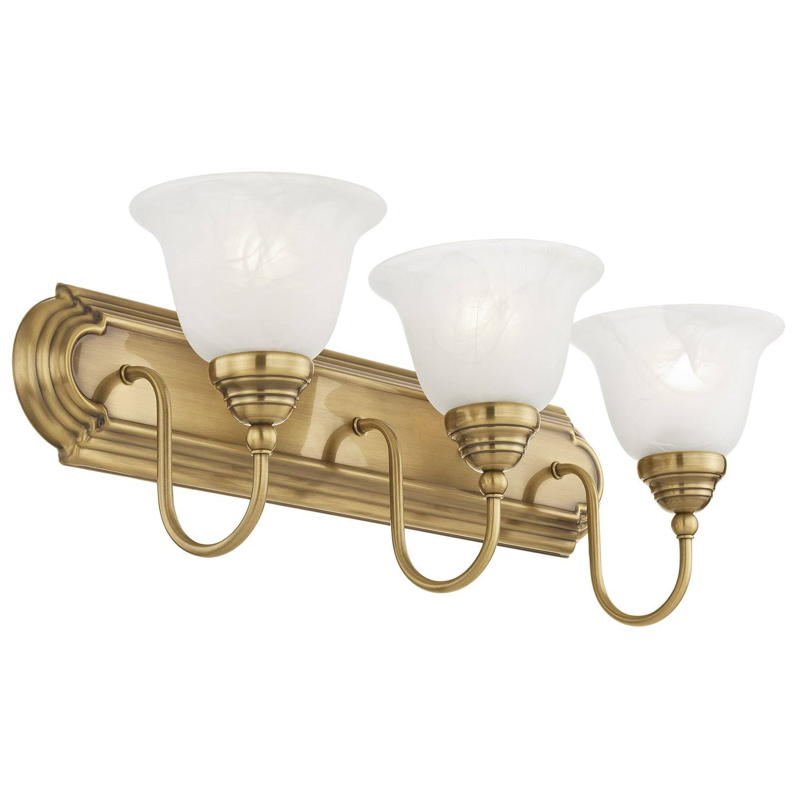 Chrome & Polished Brass Bath Light A995