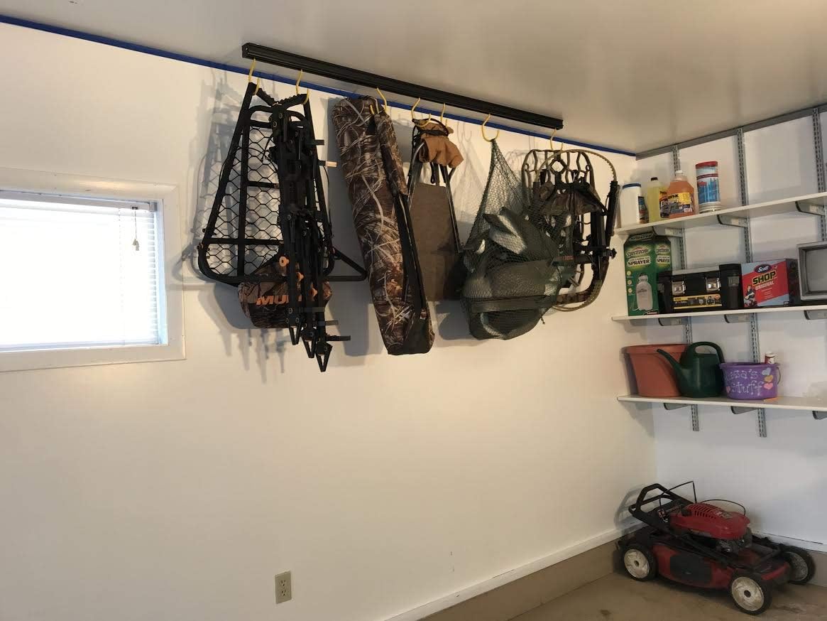 Adjustable Overhead Garage Ceiling Storage Rack Pack of 2 U47875