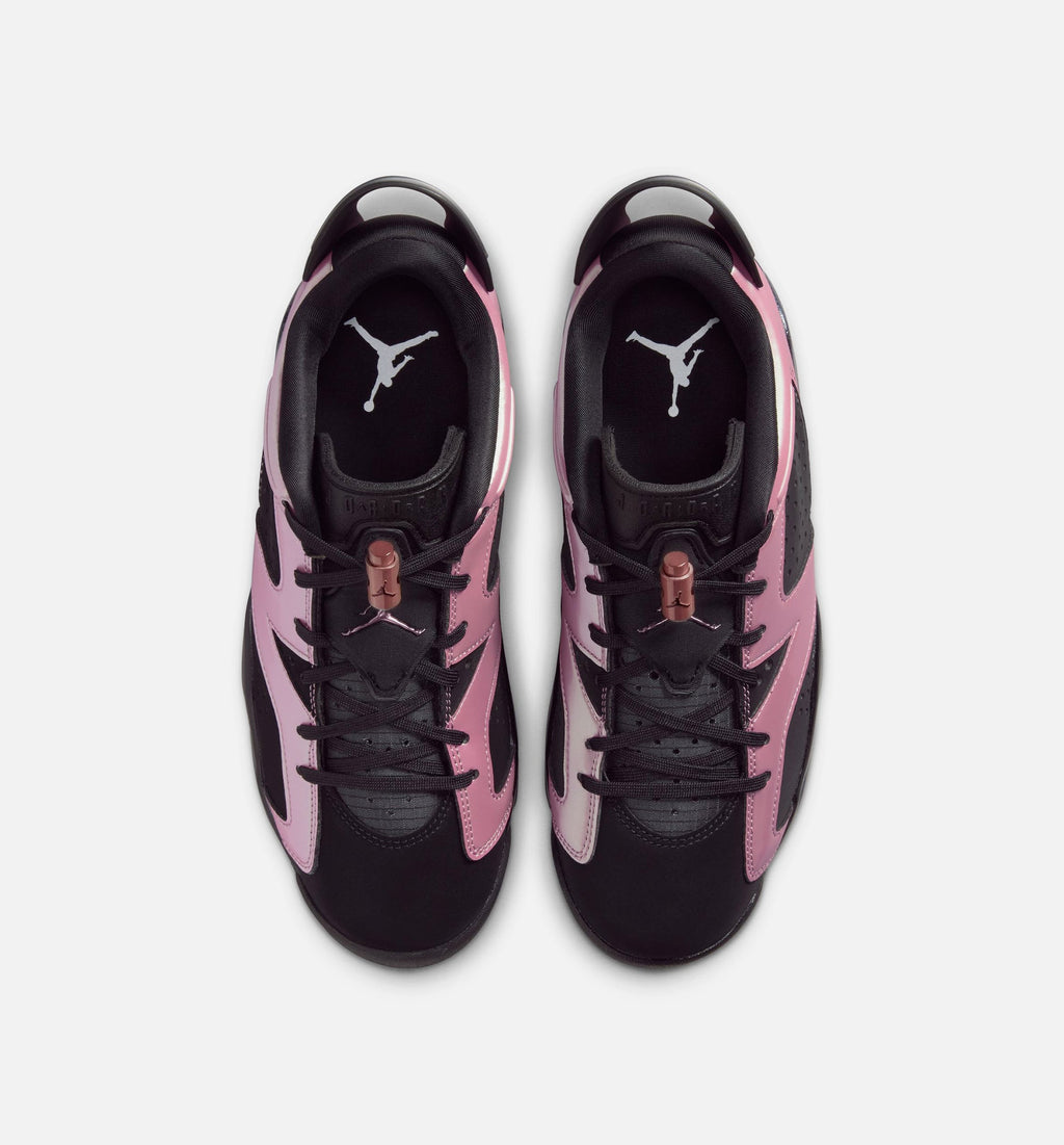 Air Jordan 6 Retro Low Metamorphosis Black and Desert Berry Women's Shoes
