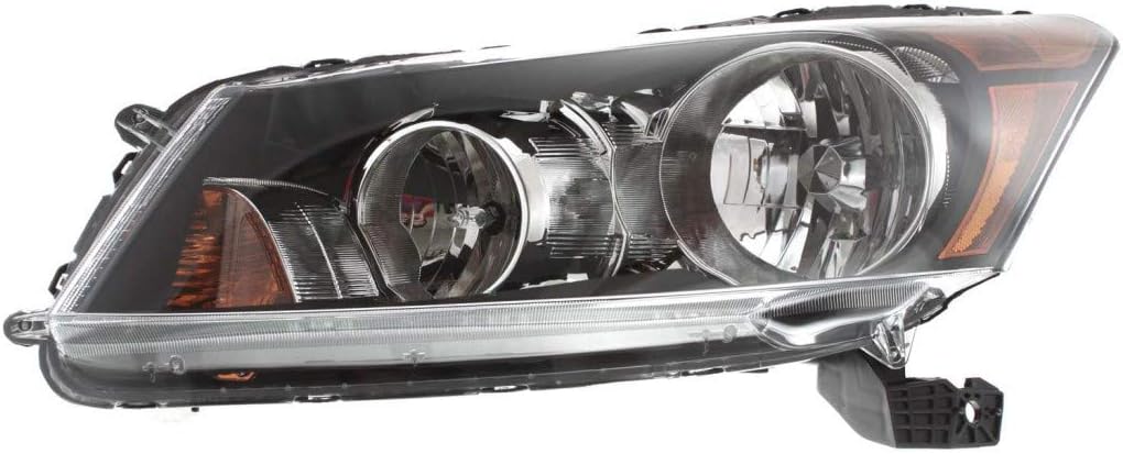 Headlight Assembly for Honda Accord Sedan 2008-2012 Passenger Side A86198